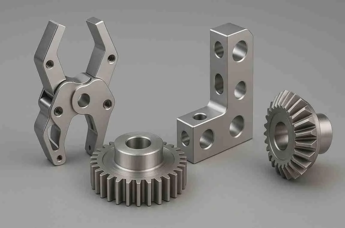 CNC machined robotics automation components UK