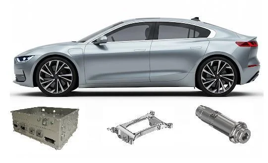 Precision CNC machining of battery enclosures, motor housings, and heat sinks for electric vehicles and industrial applications
