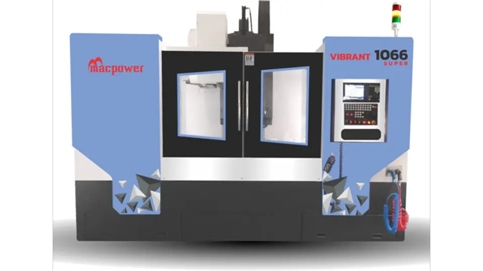 MACPOWER V1066 Vertical CNC Machining Center at Robocon CNC Pune