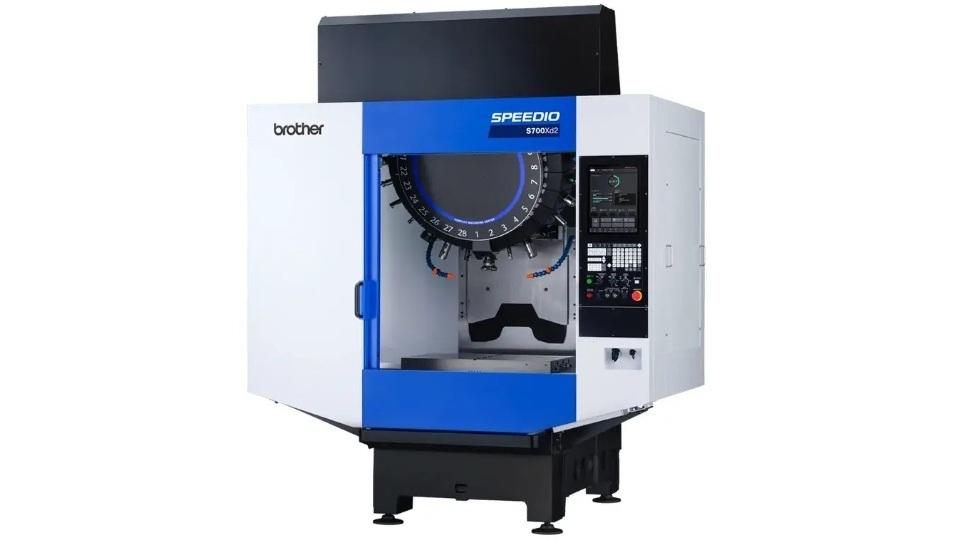 Brother S700Xd2-5AX RD 5-axis CNC machining center at Robocon CNC for precision multi-face machining