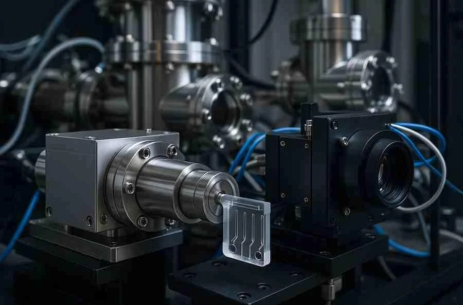 Precision CNC machined components for laboratory test rigs, spectrometry systems, and microfluidics instrumentation